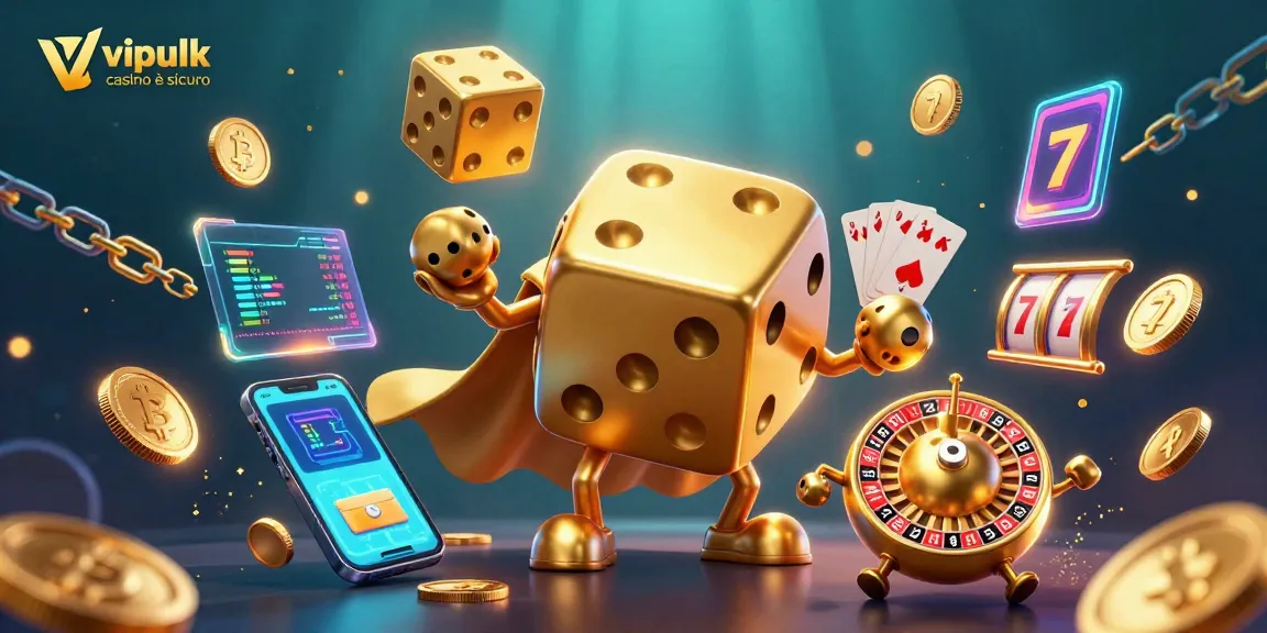 Scopri la sicurezza di vipluck casino è sicuro mentre giochi con i dadi d'oro e valute digitali.