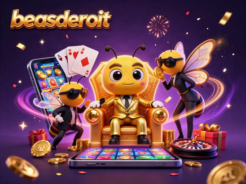 Engage with beasdetroit's thrilling casino adventure featuring a bumblebee boss and magical gaming elements.